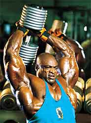 Ronnie Coleman triceps workout